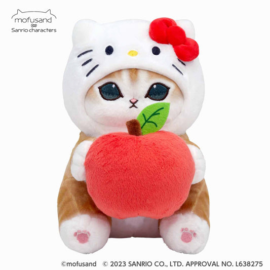 mofusand × Sanrio Characters Plush S (Hello Kitty)