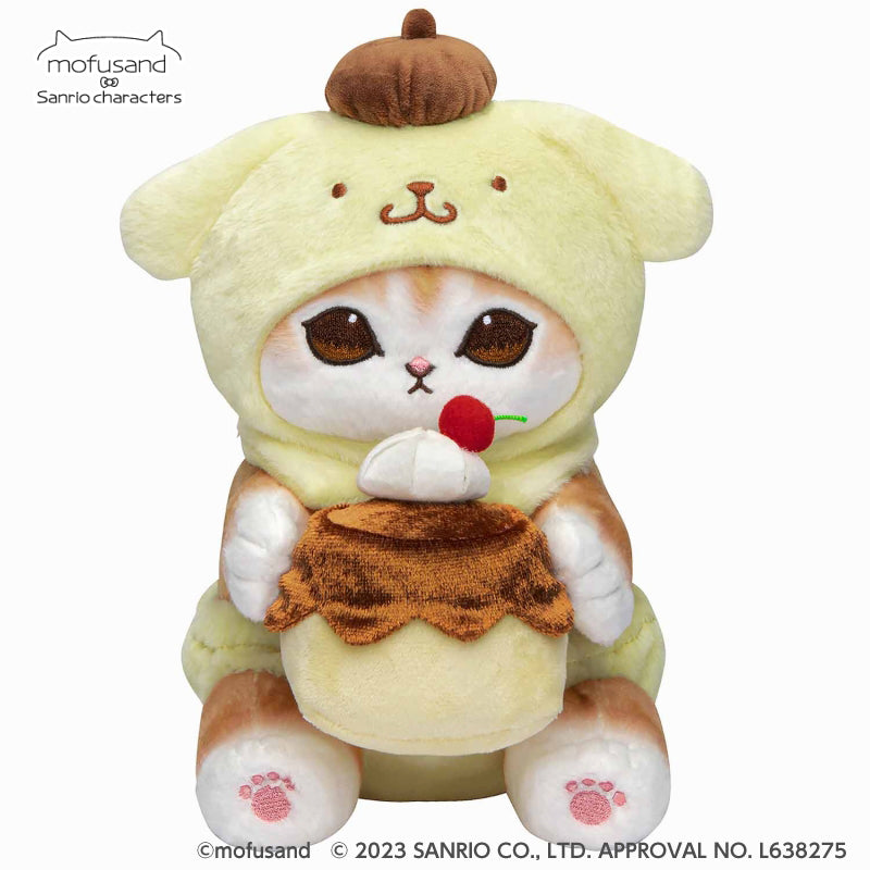 mofusand×サンリオキャラクターズ ぬいぐるみS(ポムポムプリン