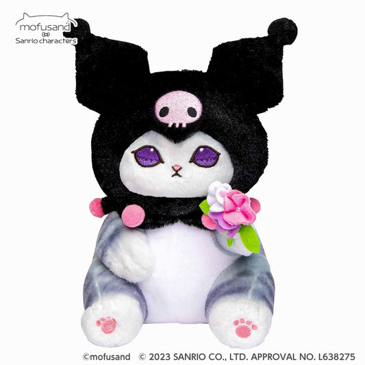 mofusand × Sanrio Characters Plush S (Kuromi)