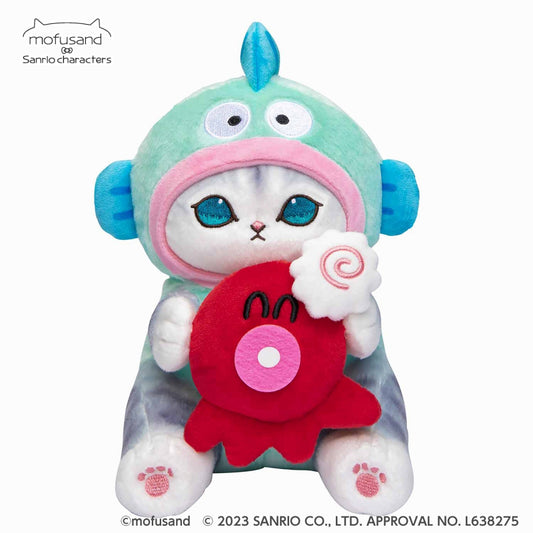 mofusand × Sanrio Characters Plush S (Hangyodon)