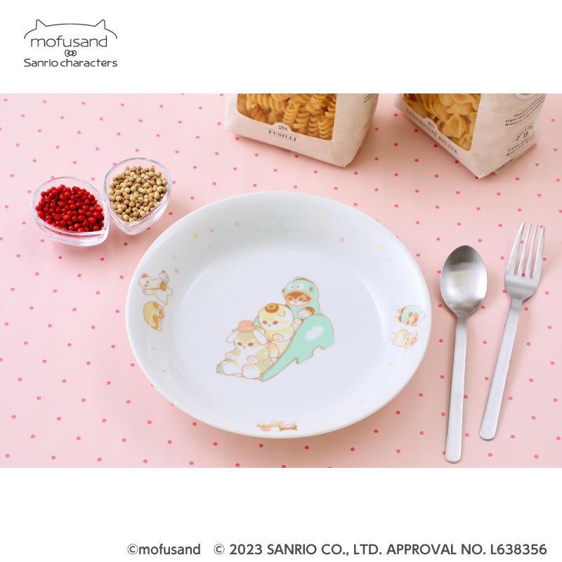 mofusand× Sanrio Characters Pasta dish