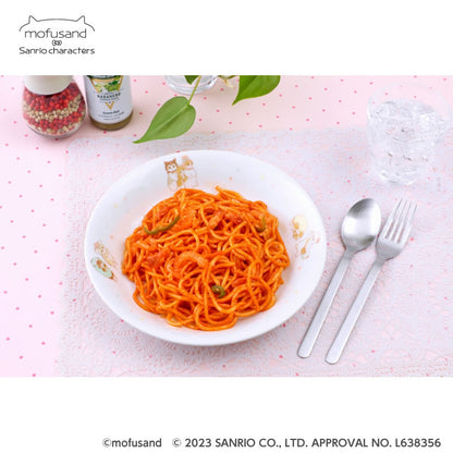 mofusand× Sanrio Characters Pasta dish