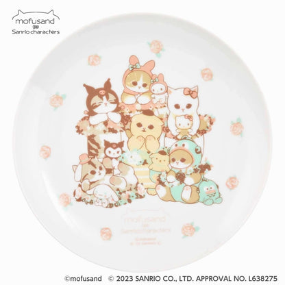 mofusand× Sanrio Characters Toast dish