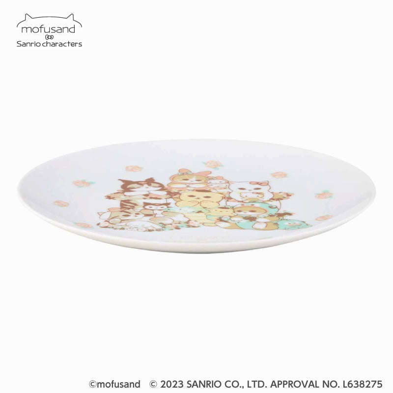 mofusand× Sanrio Characters Toast dish