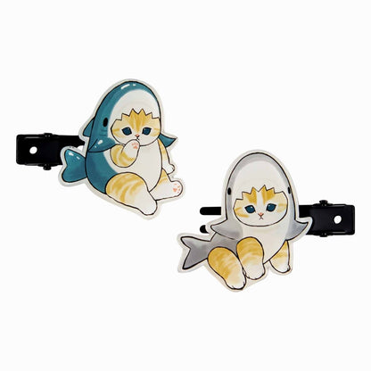 mofusand ダイカット前髪クリップ(サメにゃん)