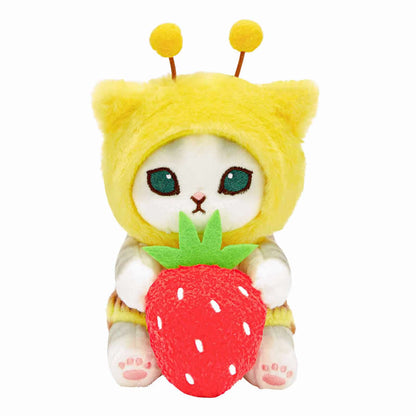 mofusand Desktop Hanging Plush (Yellow Bee Meow)