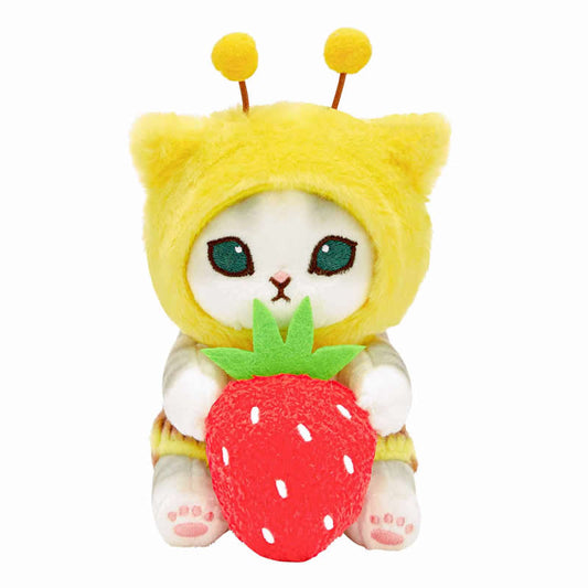 mofusand Desktop Hanging Plush (Yellow Bee Meow)