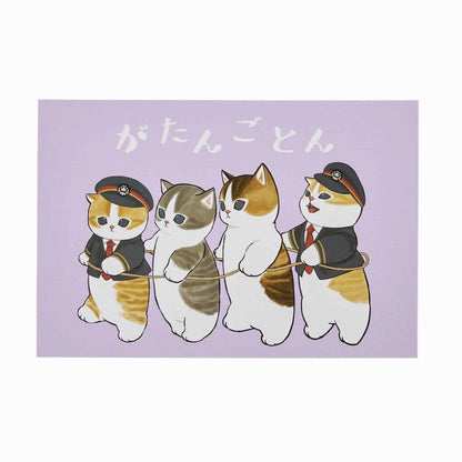 mofusand mofumofu车站明信片（Gatangoton）