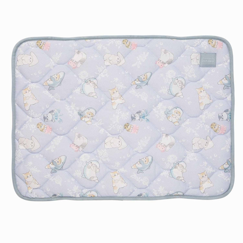 mofusand 凉爽的大环形盖（蓝色）