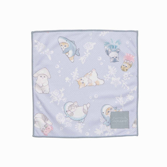 mofusand Cool handkerchief (blue)
