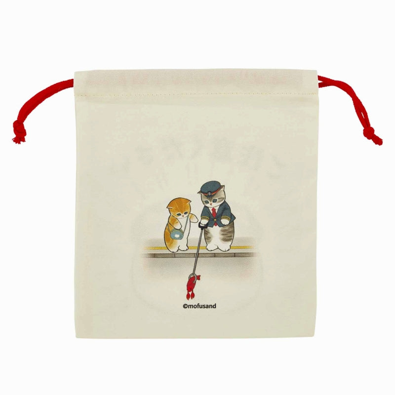mofusand Mofumofu station drawstring (Please note)