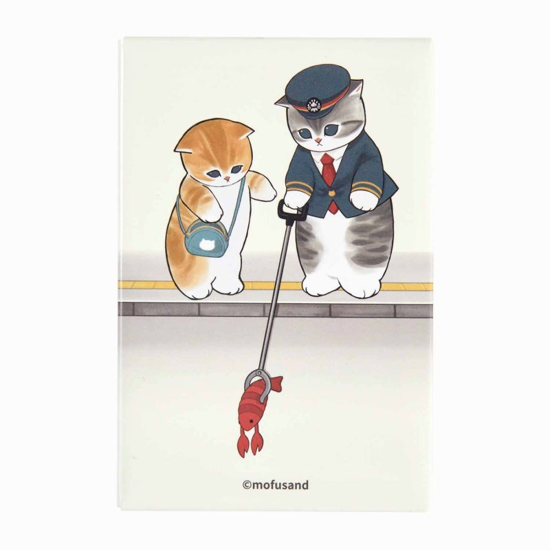 mofusand Mofumofu Station Square Magnet (Lottery)