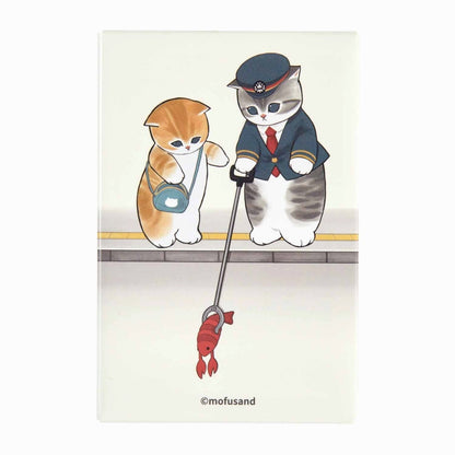 mofusand Mofumofu Station Square Magnet (Lottery)