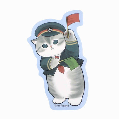 mofusand Mofumofu 스테이션 클리어 스티커 컬렉션 (총 11 가지 유형)