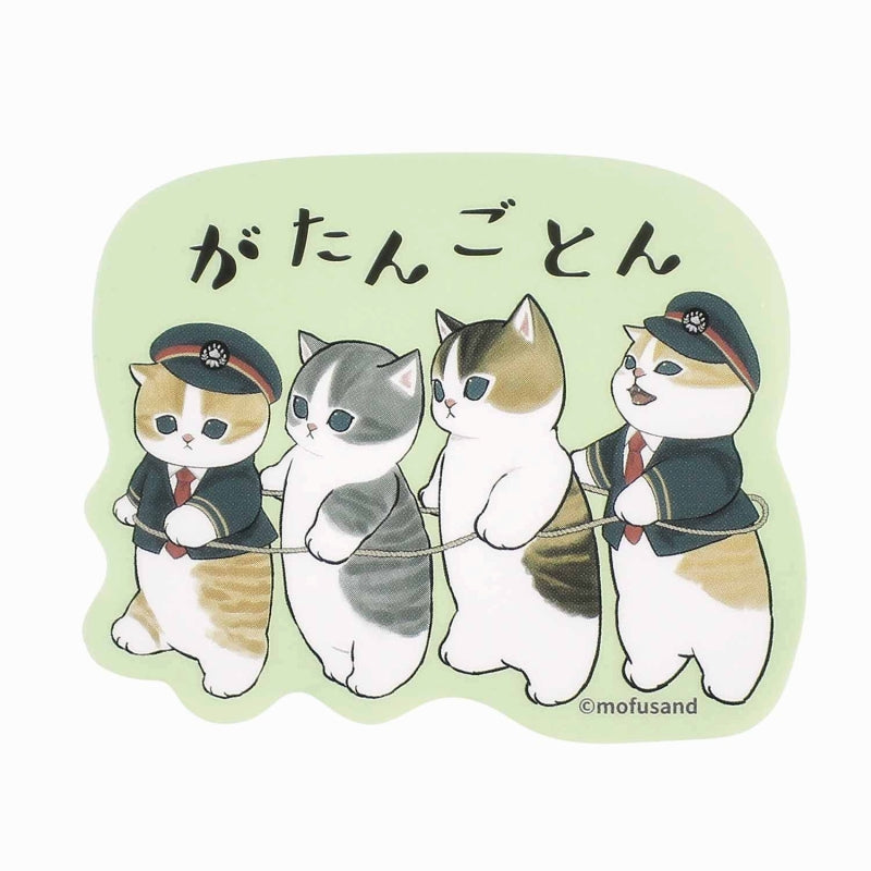 mofusand Mofumofu 스테이션 클리어 스티커 컬렉션 (총 11 가지 유형)