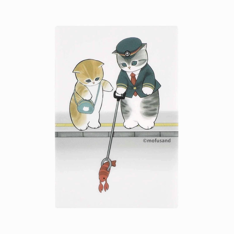 mofusand Mofumofu 스테이션 클리어 스티커 컬렉션 (총 11 가지 유형)