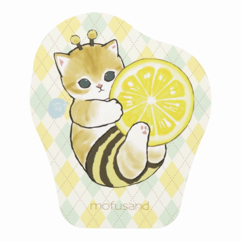 mofusand Die -cut postcard (bee Nyan)