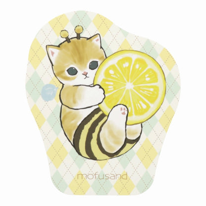 mofusand Die -cut postcard (bee Nyan)
