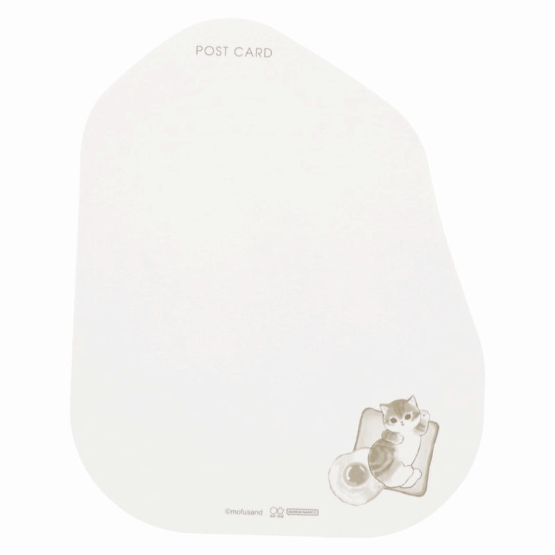 mofusand ダイカットポストカード(パン)
