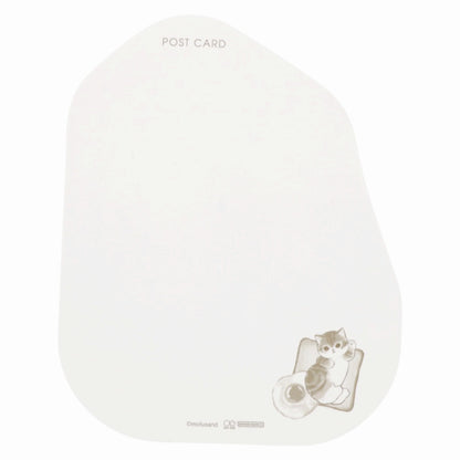 mofusand ダイカットポストカード(パン)