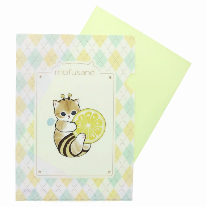 mofusand 클리어 파일 A4 (Bee Nyan)