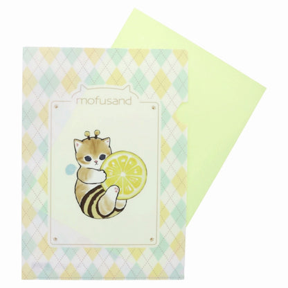 mofusand 클리어 파일 A4 (Bee Nyan)