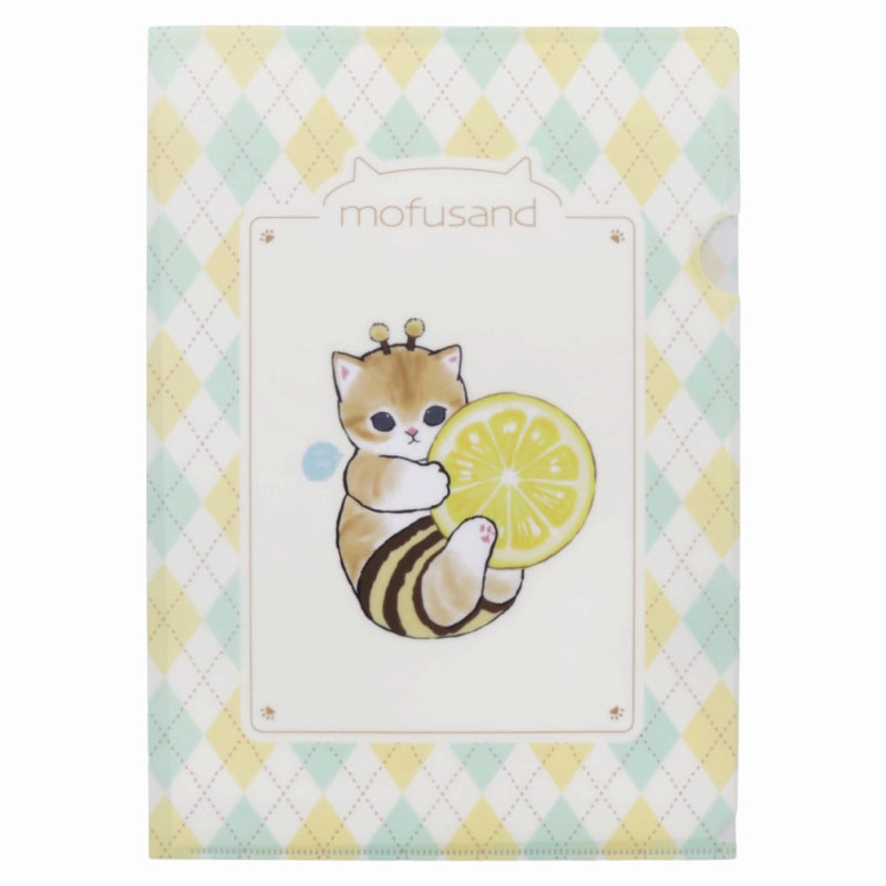 mofusand 클리어 파일 A4 (Bee Nyan)