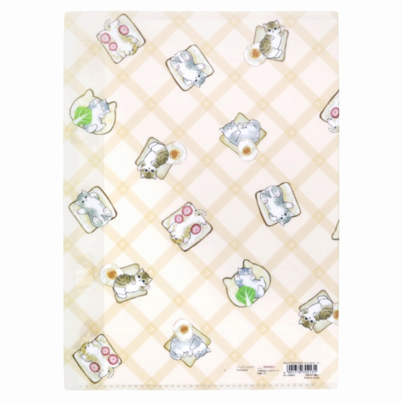 mofusand Die -cut clear file 5P (bread)