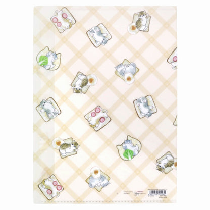 mofusand Die -cut clear file 5P (bread)