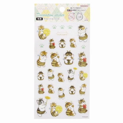 mofusand デコレーションシール(ハチにゃん)