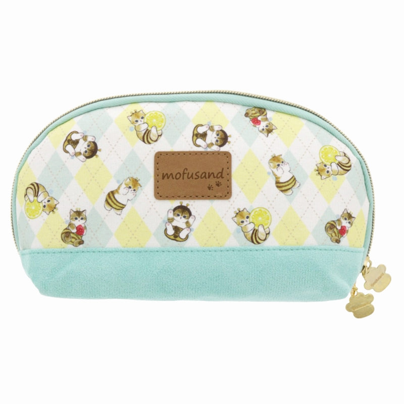 ポーチ　natsuさん専用 mofusand 畳刺繍がま口ポーチ(サメにゃん) | mofusandもふもふ