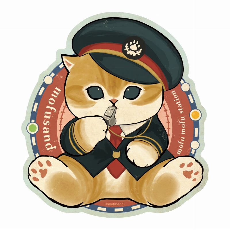 mofusand Mofumofu Station Travel Sticker ①