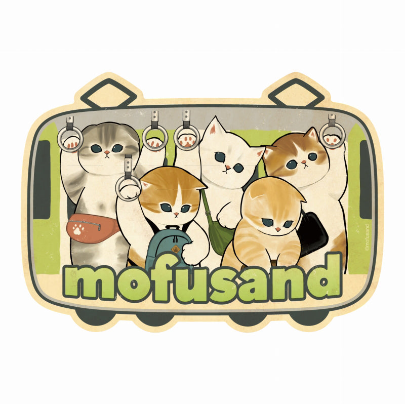 Mofusund mofusand mofumofu车站旅行贴纸⑥ | mofusandもふもふマーケット
