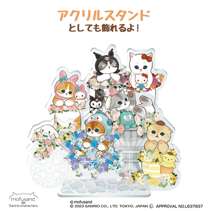 mofusand× Sanrio Characters 2WAY Pickrill Stand ①