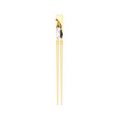 mofusand Safe bamboo chopsticks (shrimp yellow)