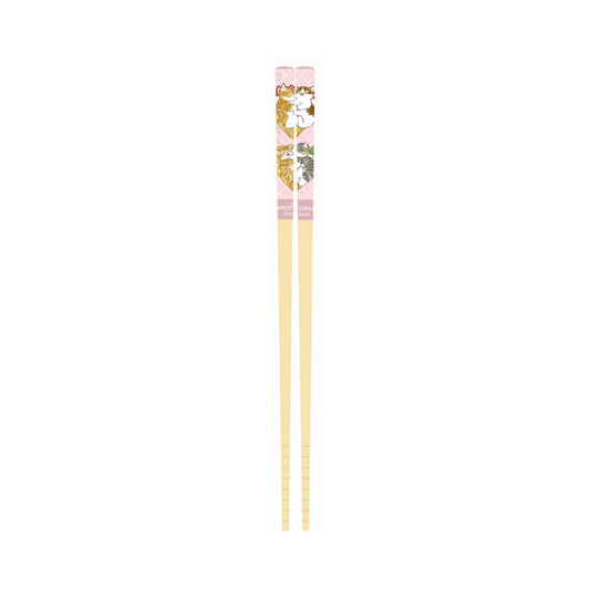 mofusand Safe bamboo chopsticks (crepe pink)