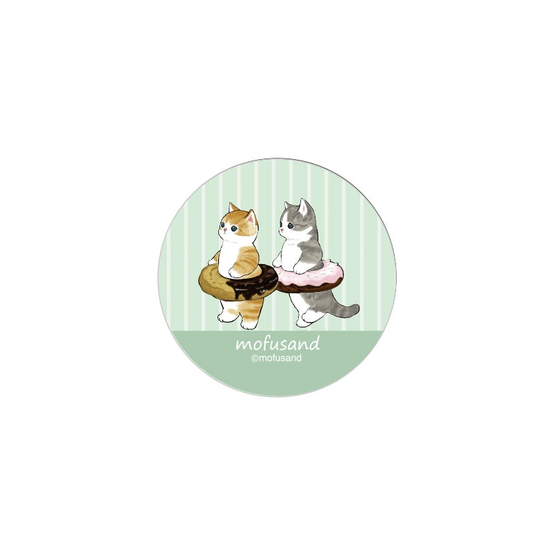 mofusand Glass chopsticks (donut green)