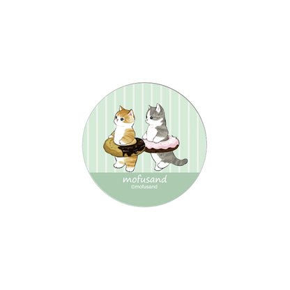 mofusand Glass chopsticks (donut green)