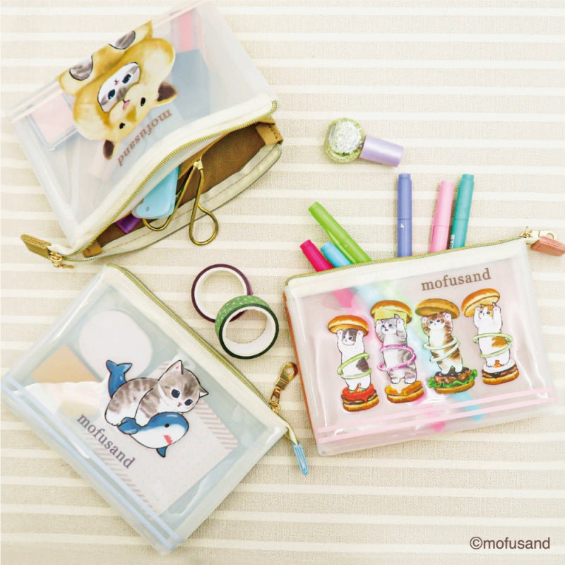 mofusand 3 Pocket Pouch (Hamusuta)