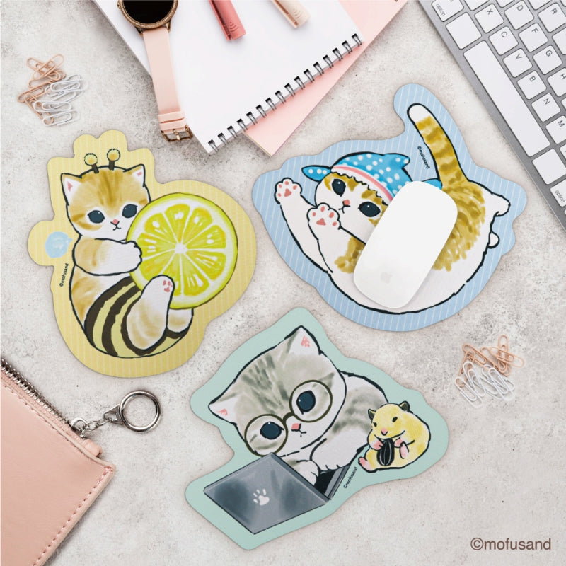 Mofusand Die cut Mouse Pad Mofusand mofusand-die-cut-mouse-pad-mofusand