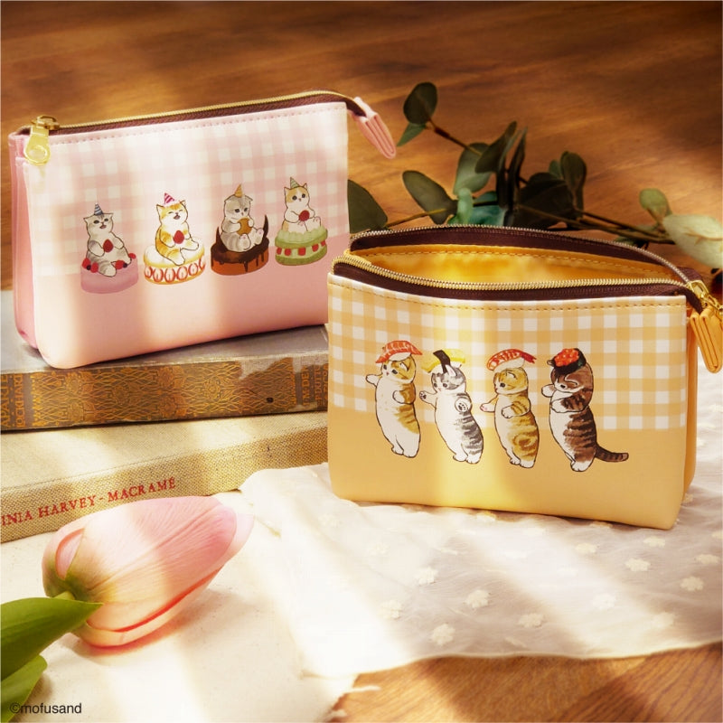 mofusand 3 Pocket Pouch Mini (Sushi)