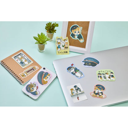 mofusand Mofumofu 스테이션 클리어 스티커 컬렉션 (총 11 가지 유형)