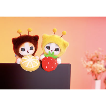 mofusand Desktop Hanging Plush (Yellow Bee Meow)