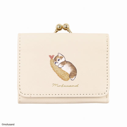 mofusand Compact wallet one point (shrimp)