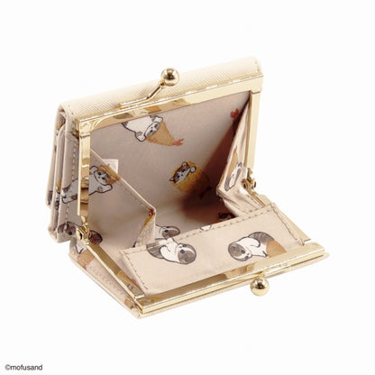 mofusand Compact wallet one point (shrimp)