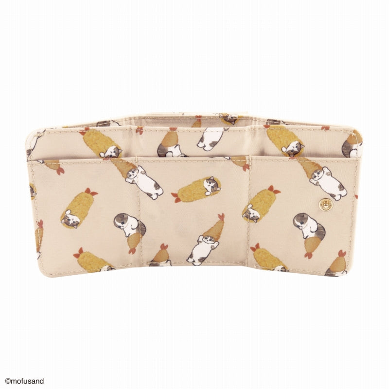 mofusand Compact wallet one point (shrimp)