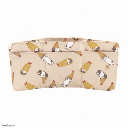 mofusand Compact wallet one point (shrimp)