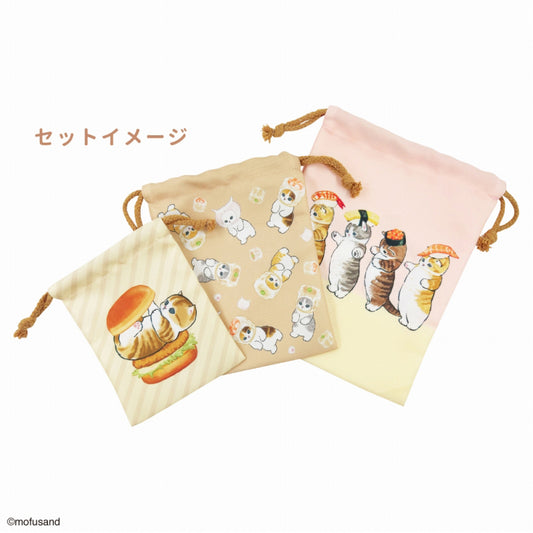 mofusand 3P drawstring (Fudo)