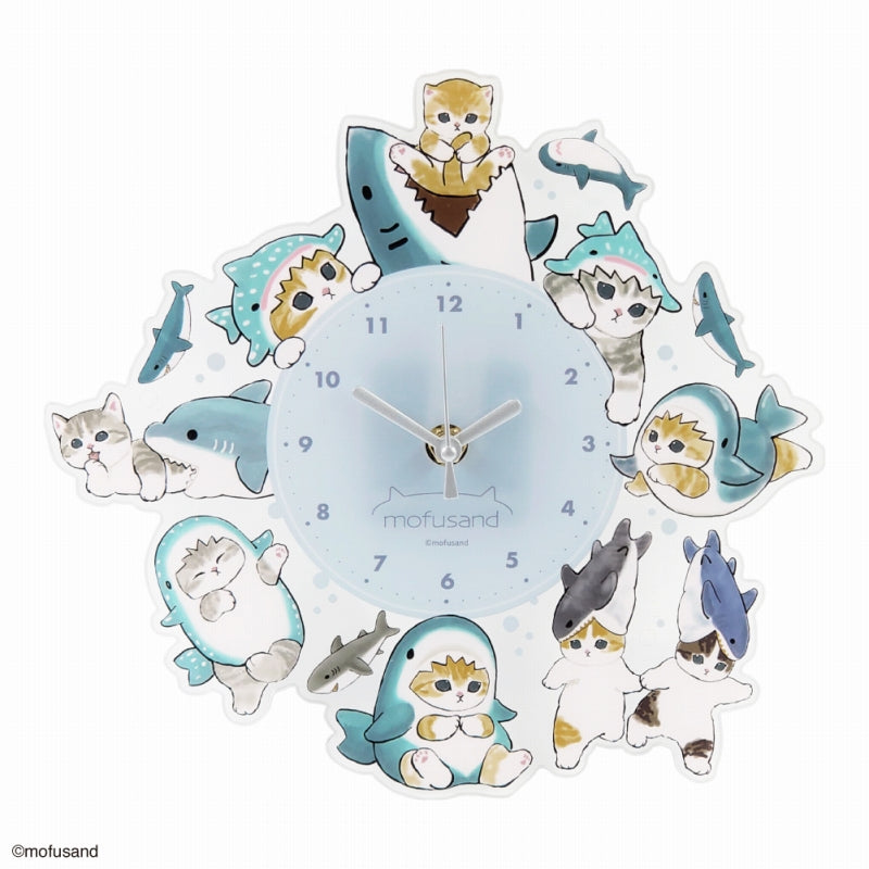 mofusand Acrylic Wall Wall Clock (full of spells)