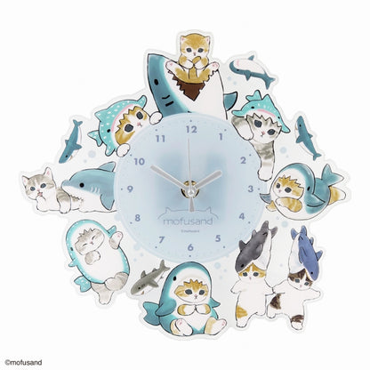 mofusand Acrylic Wall Wall Clock (full of spells)